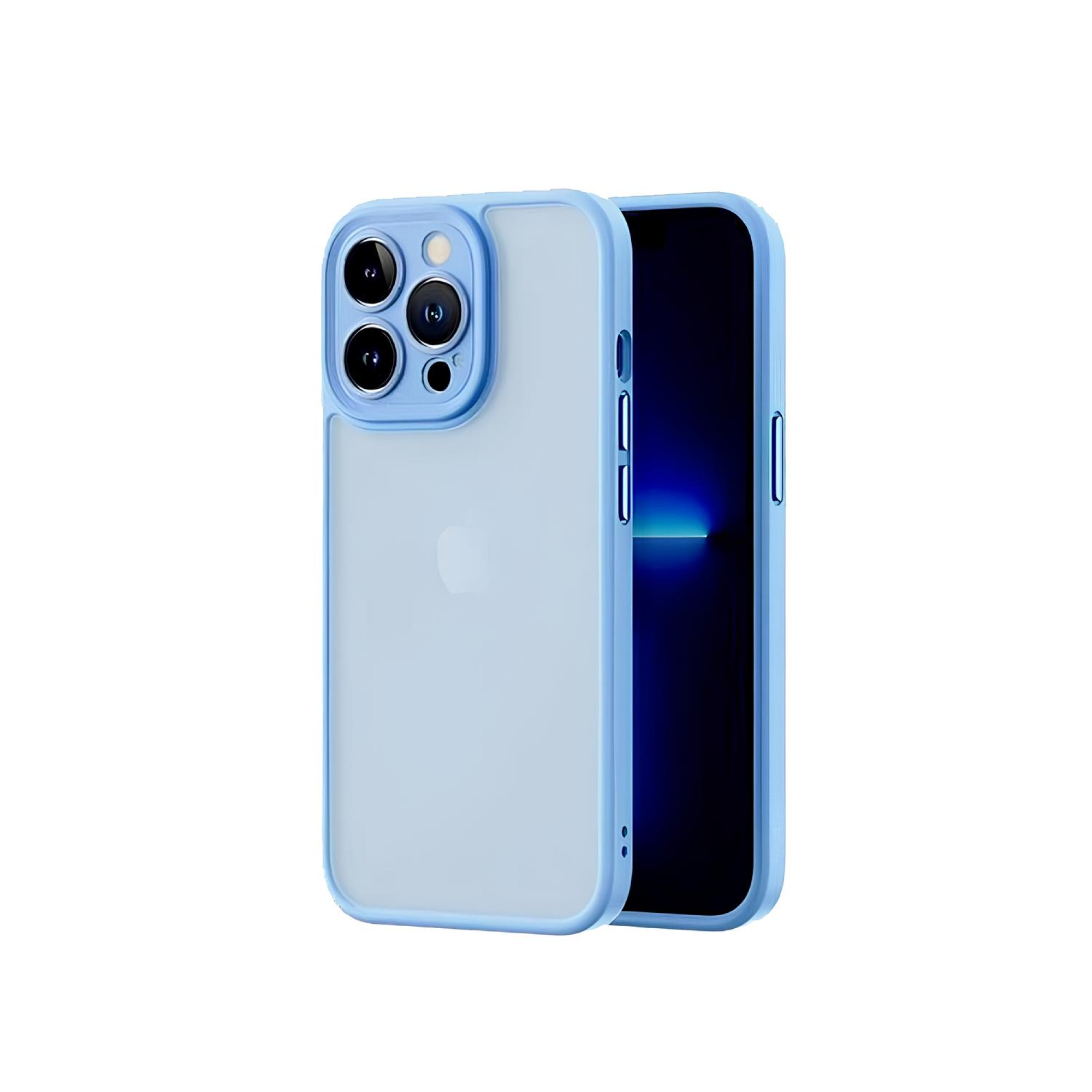 Чехол Rock для iPhone 14 Guard matte Full Camera /blue/